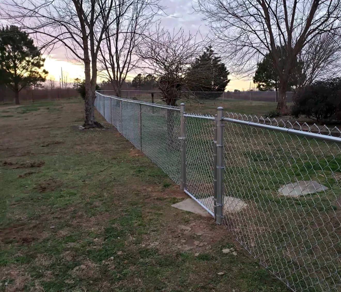 Chain Link Fences by A Class Fencing in Calgary