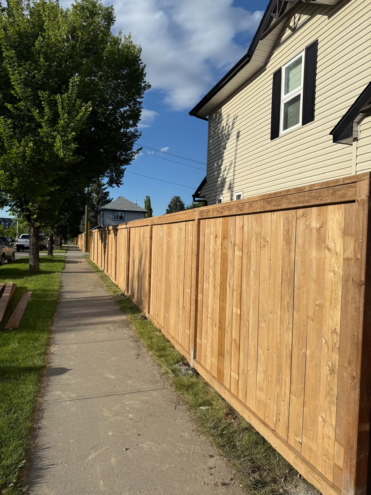 Wood Fencing